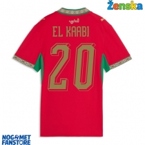 Maroko Ayoub El Kaabi #20 Domaci Dres za Ženska SP 2026 Kratak Rukav
